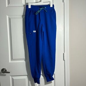 Scrub joggers in Royal Blue by Poise scrubs. Size S.